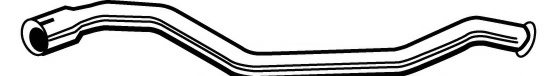 WALKER 03497 Exhaust Pipe
